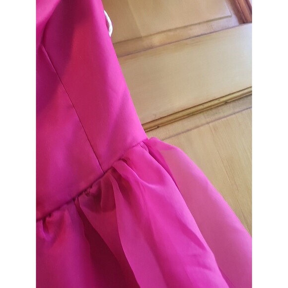 Vintage Cosplay Fairy Fushia Pink Dress Waist 26 - Picture 4 of 10